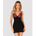 Obsessive Rosenty Chemise and Thong - image 2