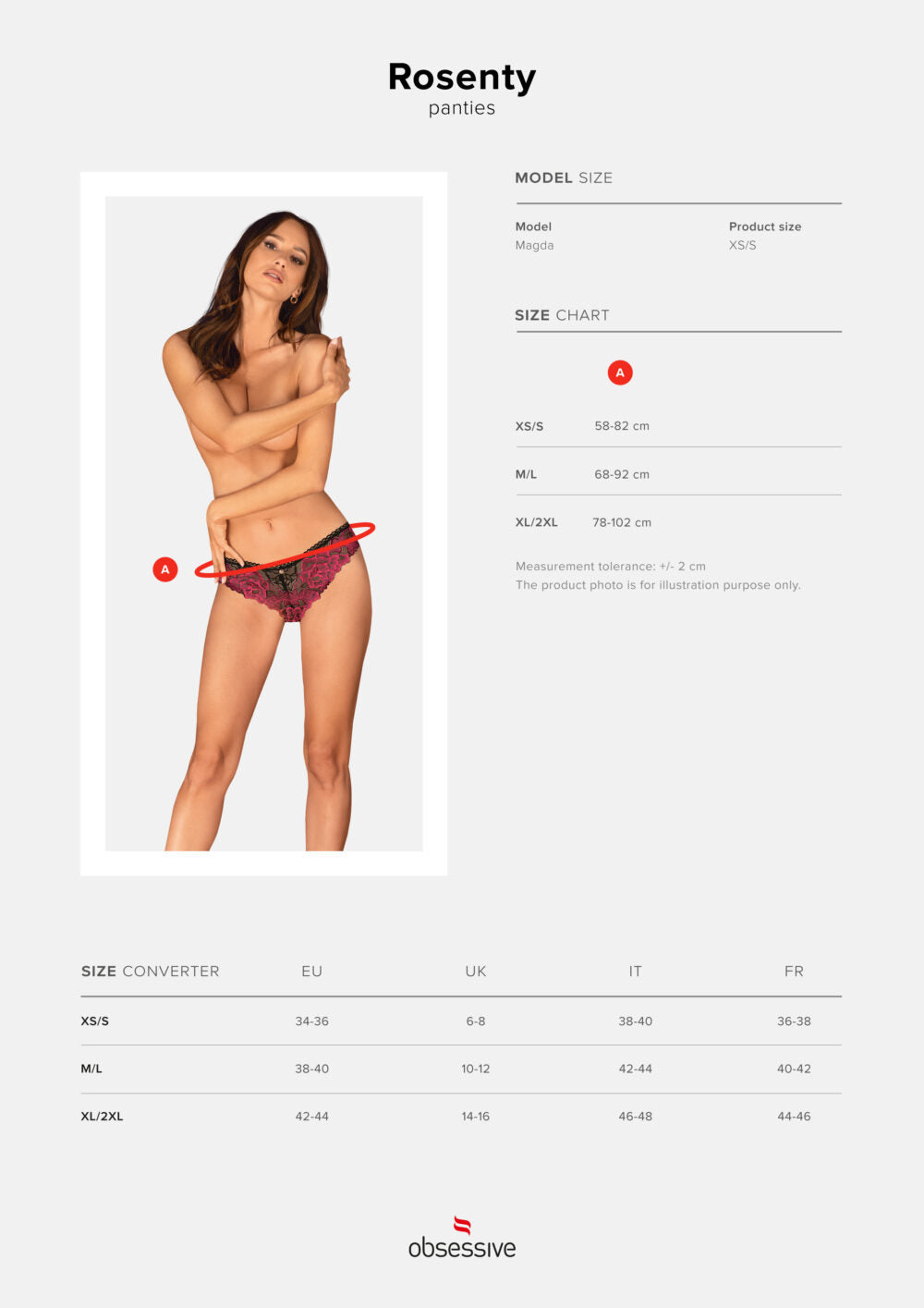 Obsessive Rosenty Lacy panties