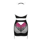 Plus Size Obsessive Rosenty Top and Skirt - image 3