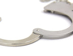 Naughty Toys Strong Stainless Steel wrist cuffs Lock Furry RED - image 5