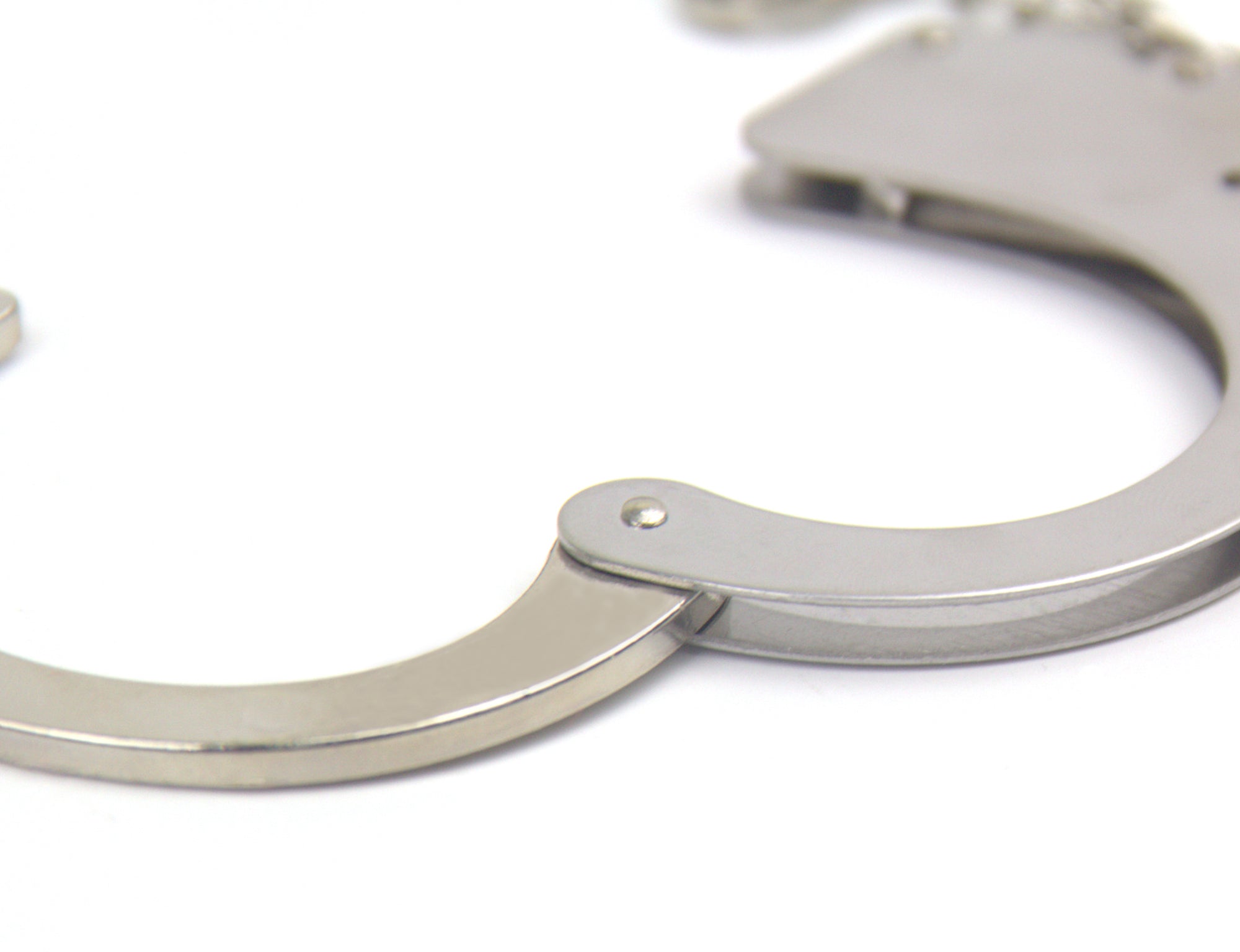 Naughty Toys Strong Stainless Steel wrist cuffs Lock Furry RED - image 5