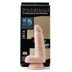 TOYBOY POSEIDON Realistic Cock and balls suction Dildo 18 cm