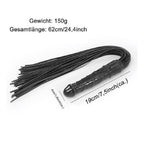 Naughty Toys Dildo Whip Flogger 70 cm BLACK - image 3