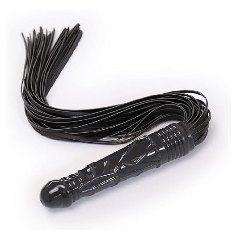 Naughty Toys Dildo Whip Flogger 70 cm BLACK Κύρια εικόνα προϊόντος