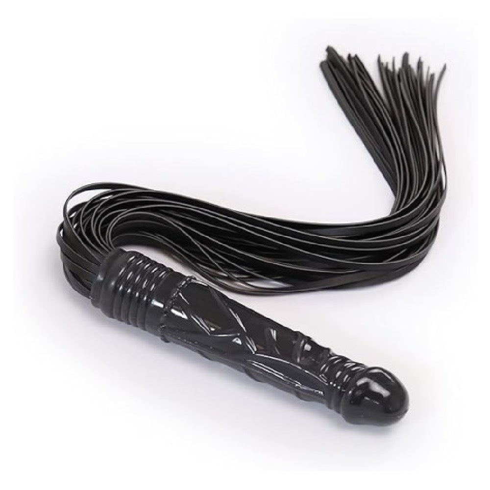 Naughty Toys Dildo Whip Flogger 70 cm BLACK Δευτερεύουσα εικόνα προϊόντος