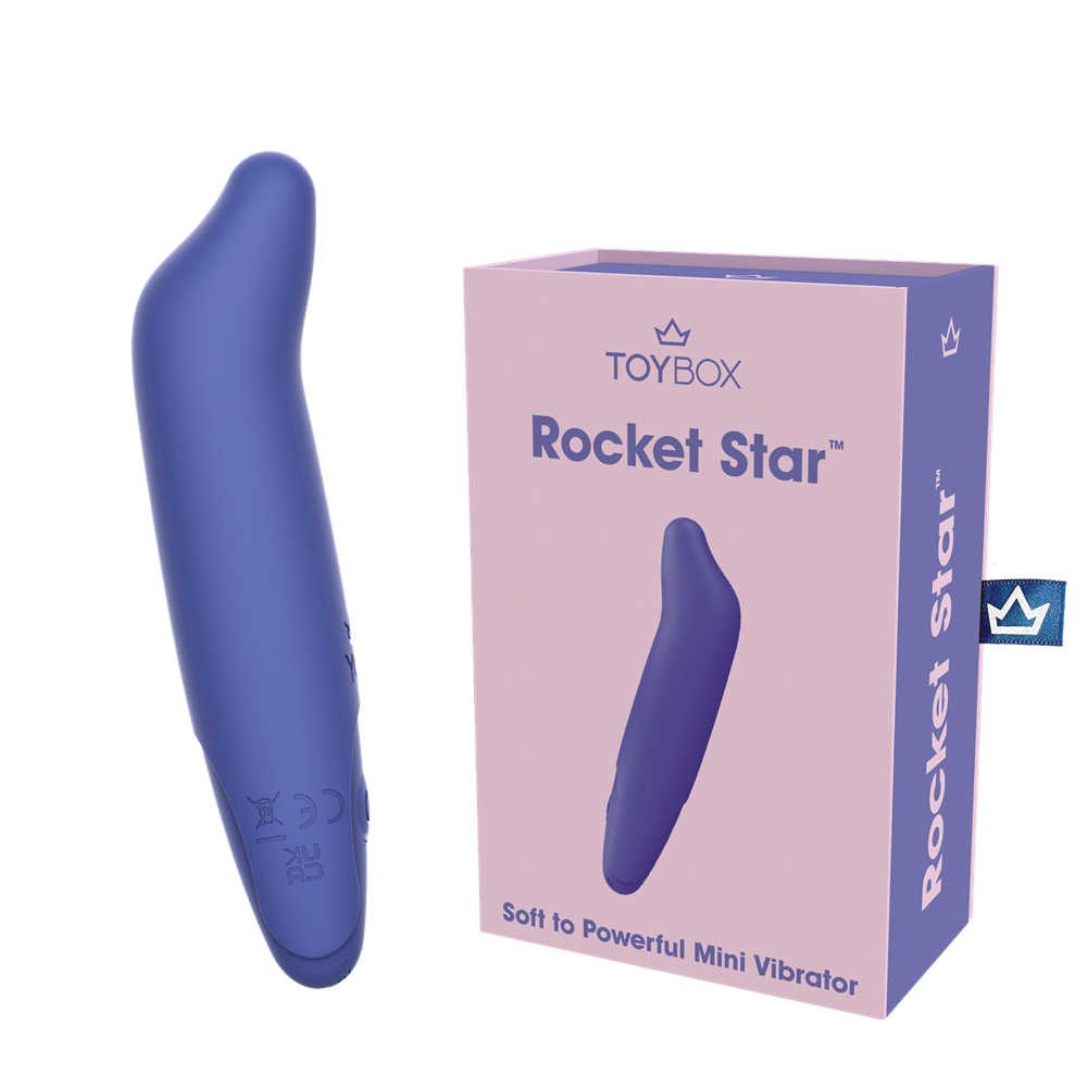 TOYBOX ROCKET STAR mini silicone vibrator Κύρια εικόνα προϊόντος