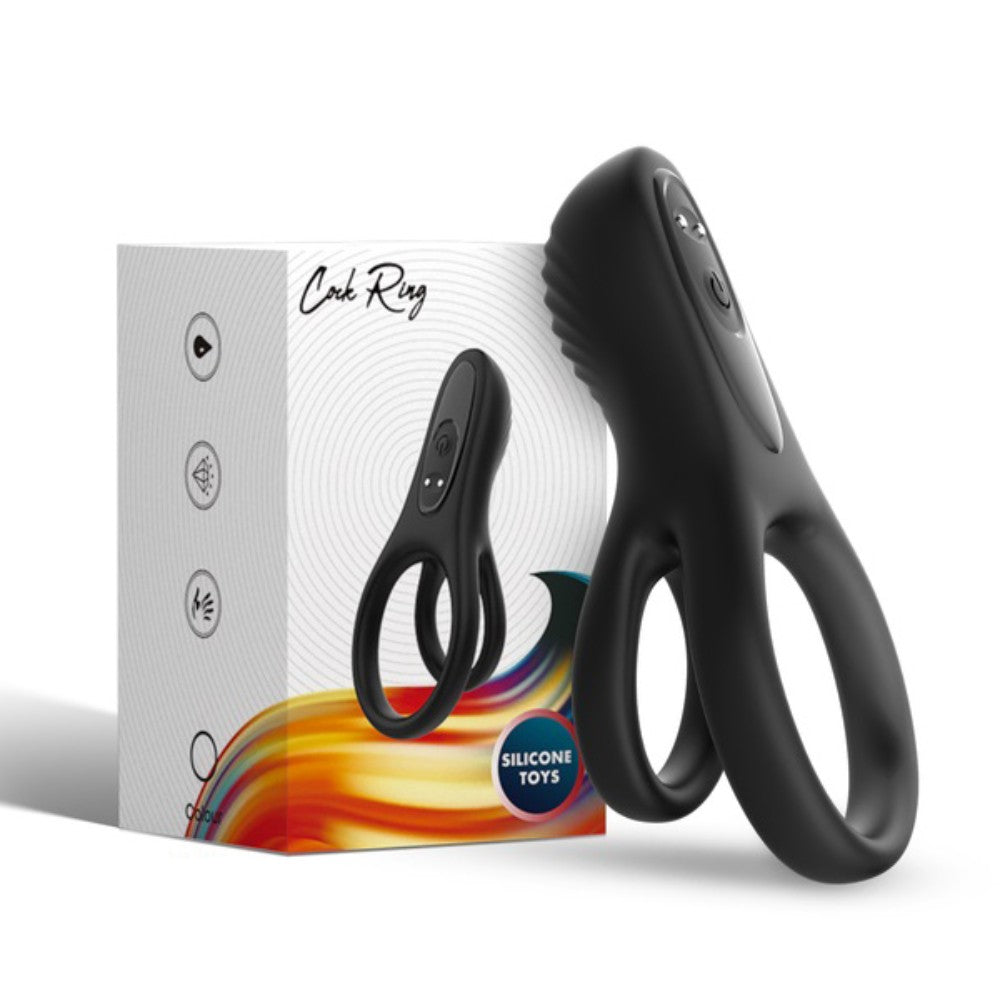 TOYBOY BRUNO dual elastic ring with removable Motor