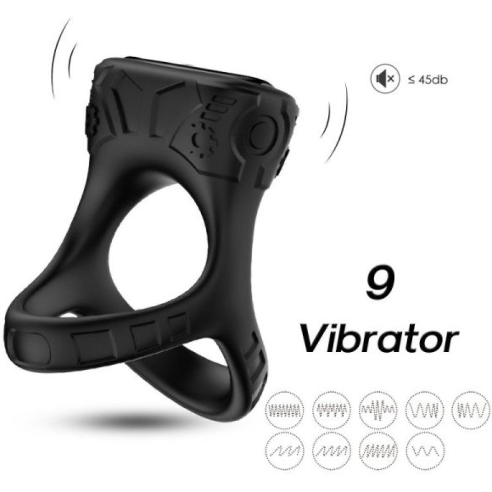 TOYBOY RINGO vibrating cock and balls splitting ring - image 7