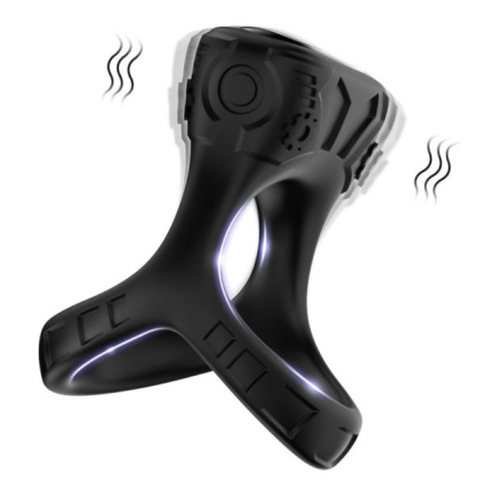 TOYBOY RINGO vibrating cock and balls splitting ring Secondary image