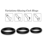 TOYBOY STAY HARD three silicone Rings SET - image 3