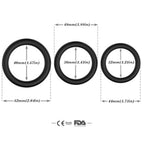 TOYBOY STAY HARD three silicone Rings SET - image 4