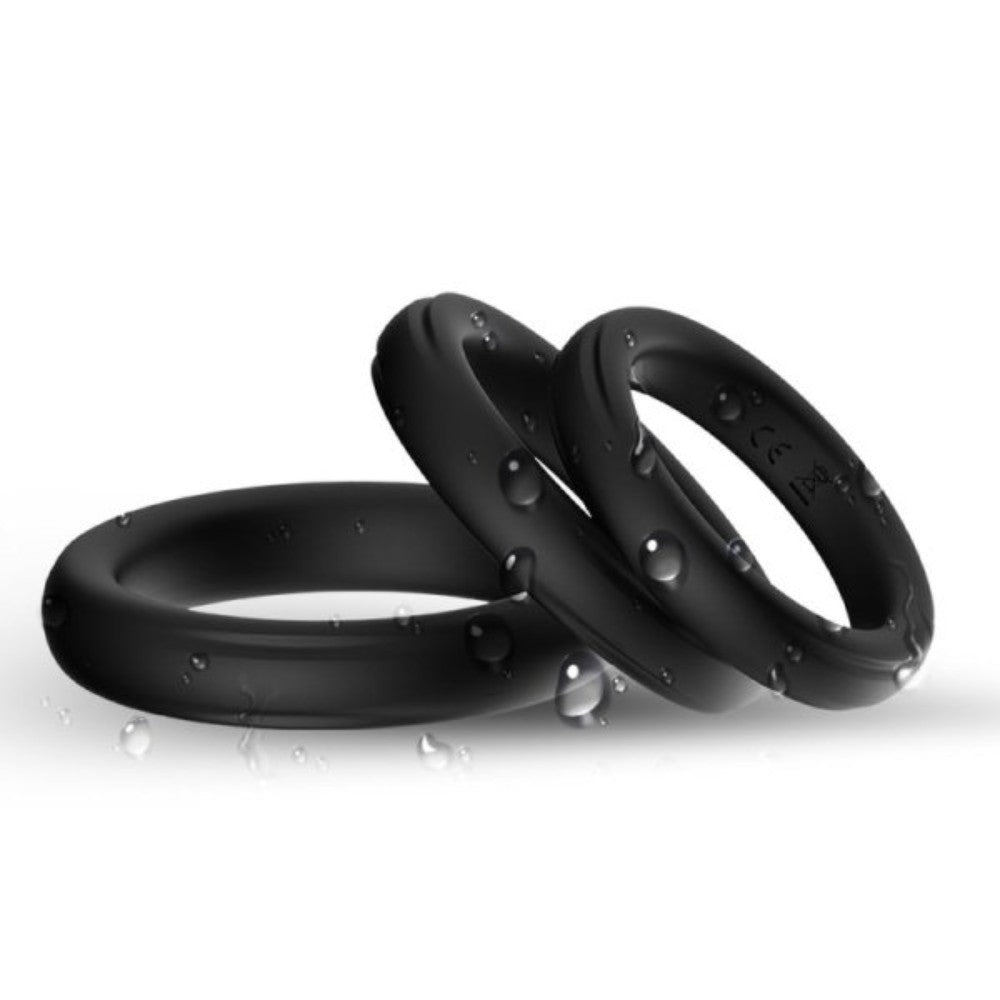 TOYBOY STAY HARD three silicone Rings SET - image 5