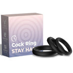 TOYBOY STAY HARD three silicone Rings SET