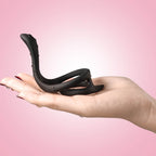 TOYBOY STAY HARD dual silicone rings with tail - image 6