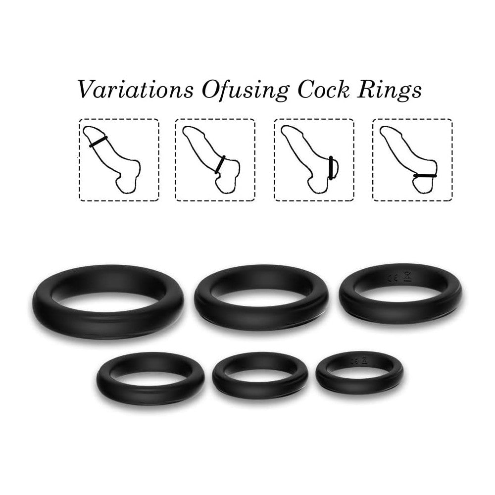 TOYBOY STAY HARD COMPLETE silicone SET 6 pcs M-XL - image 4