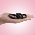 TOYBOY STAY HARD BLACK PIRATE Trio silicone rings - image 6