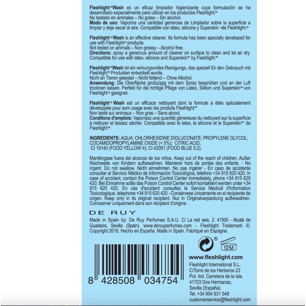 Fleshlight wash cleanser 100 ml Δευτερεύουσα εικόνα προϊόντος