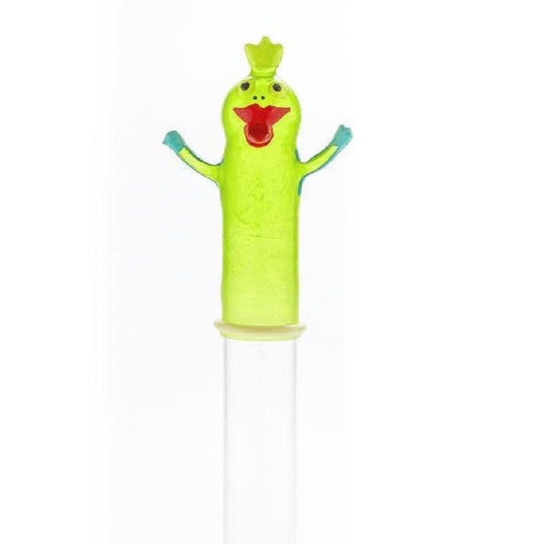 XL 3 Frog King Fun condom Main image