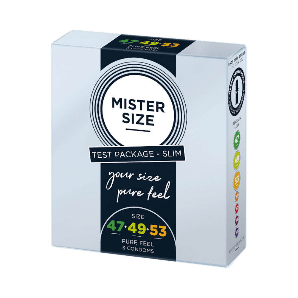 MISTER SIZE Trial Set 47-49-53 (3 condoms) Κύρια εικόνα προϊόντος