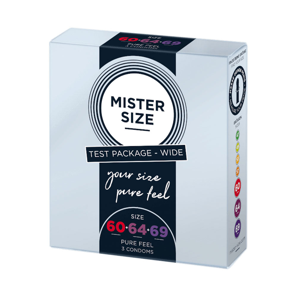MISTER SIZE Trial Set 60 64 69 (3 condoms) Κύρια εικόνα προϊόντος