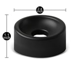 Silicone Ring for Penis Pumps Black - image 3
