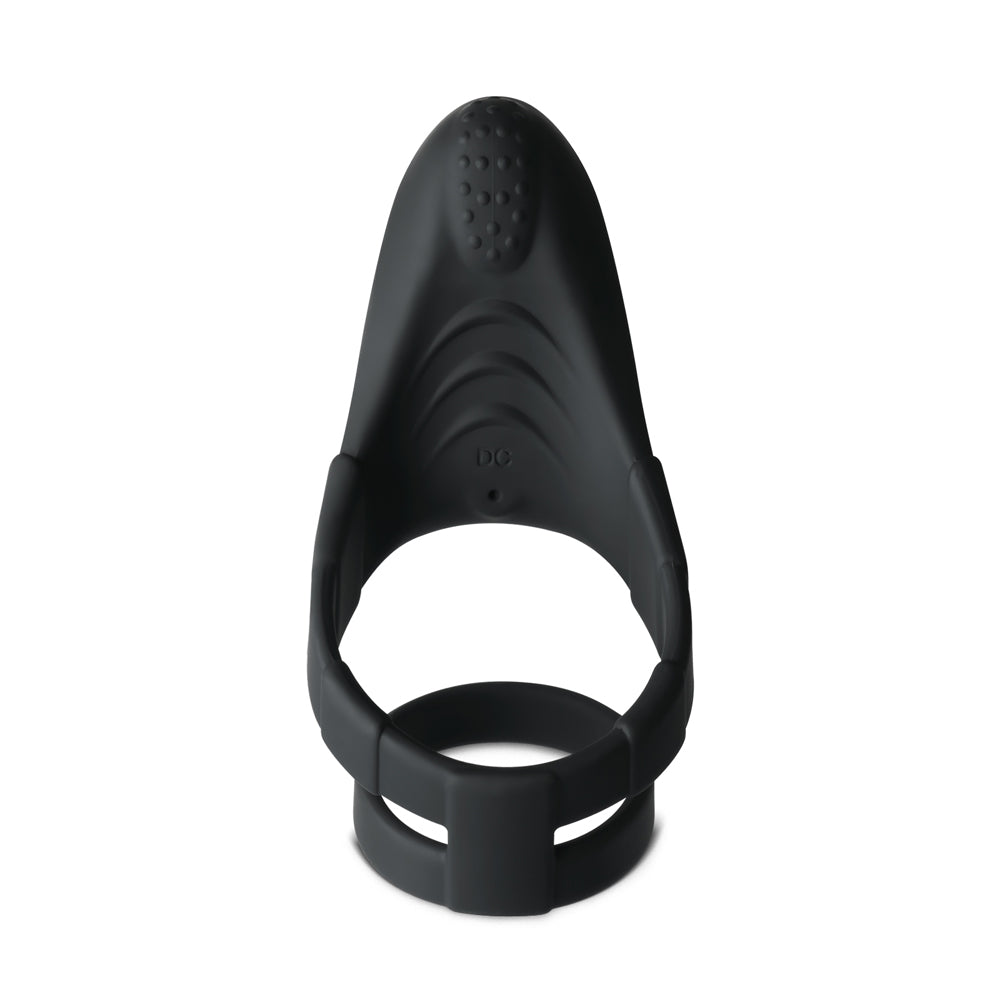 Cock and Ball Ring with Rechargeable perineum vibrator - image 4