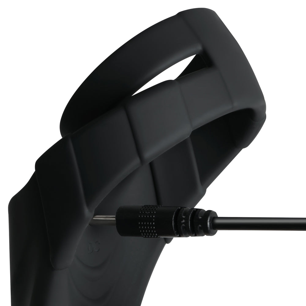 Cock and Ball Ring with Rechargeable perineum vibrator - image 5