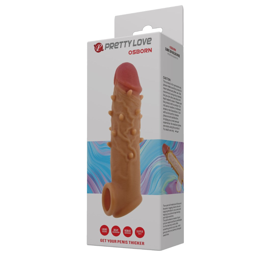 PRETTY LOVE OSBORN liquid silicone penis sleeve 16.5 cm - image 6