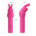 PRETTY LOVE GERARDO Bunny silicone vibrator 14 cm - image 2
