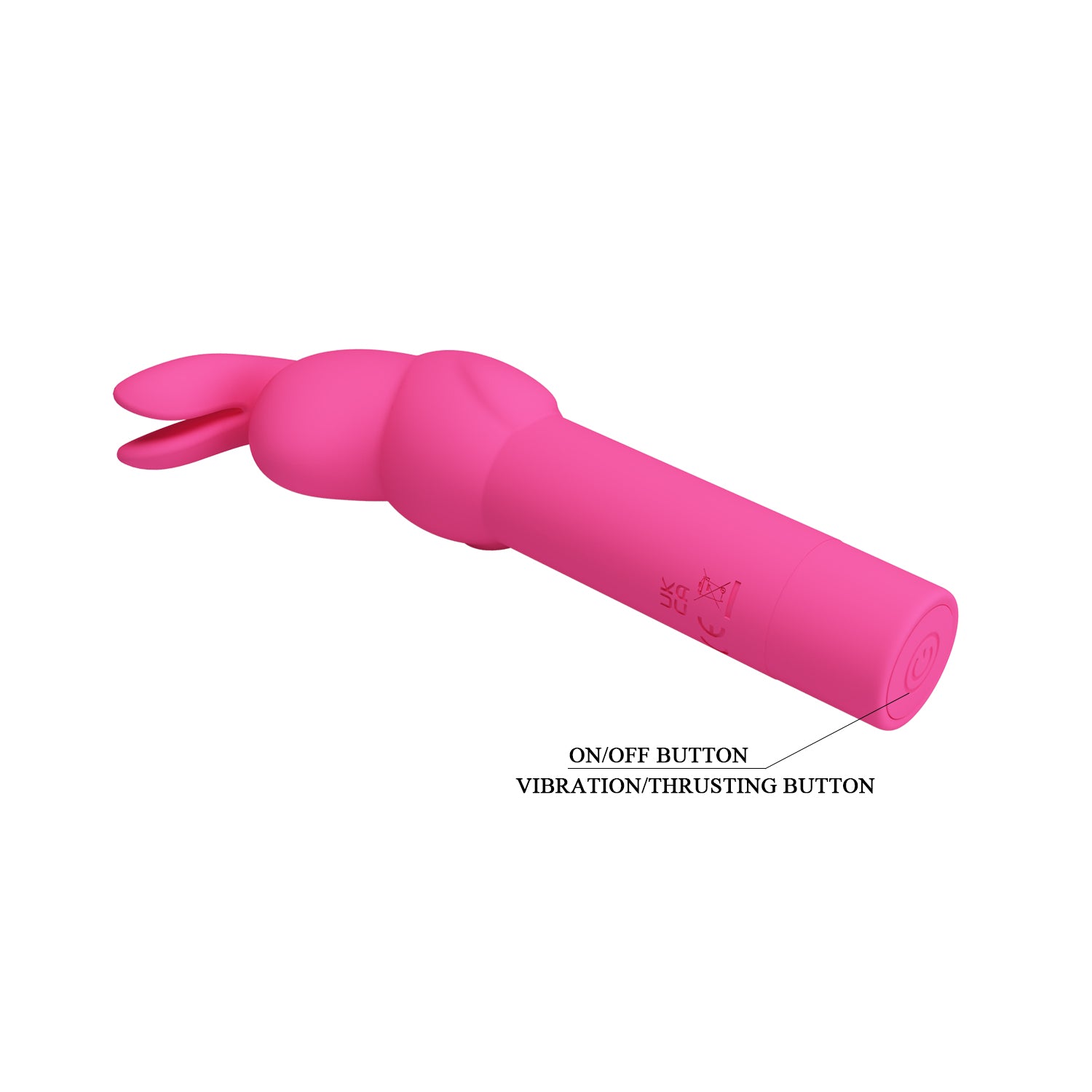 PRETTY LOVE GERARDO Bunny silicone vibrator 14 cm - image 5