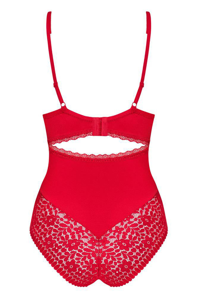 Obsessive Jolierose Crotchless Teddy
