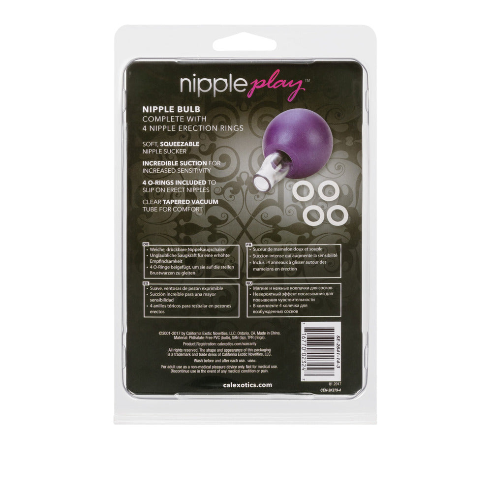 CalExotics Nipple Play Nipple Bulb PURPLE - image 7