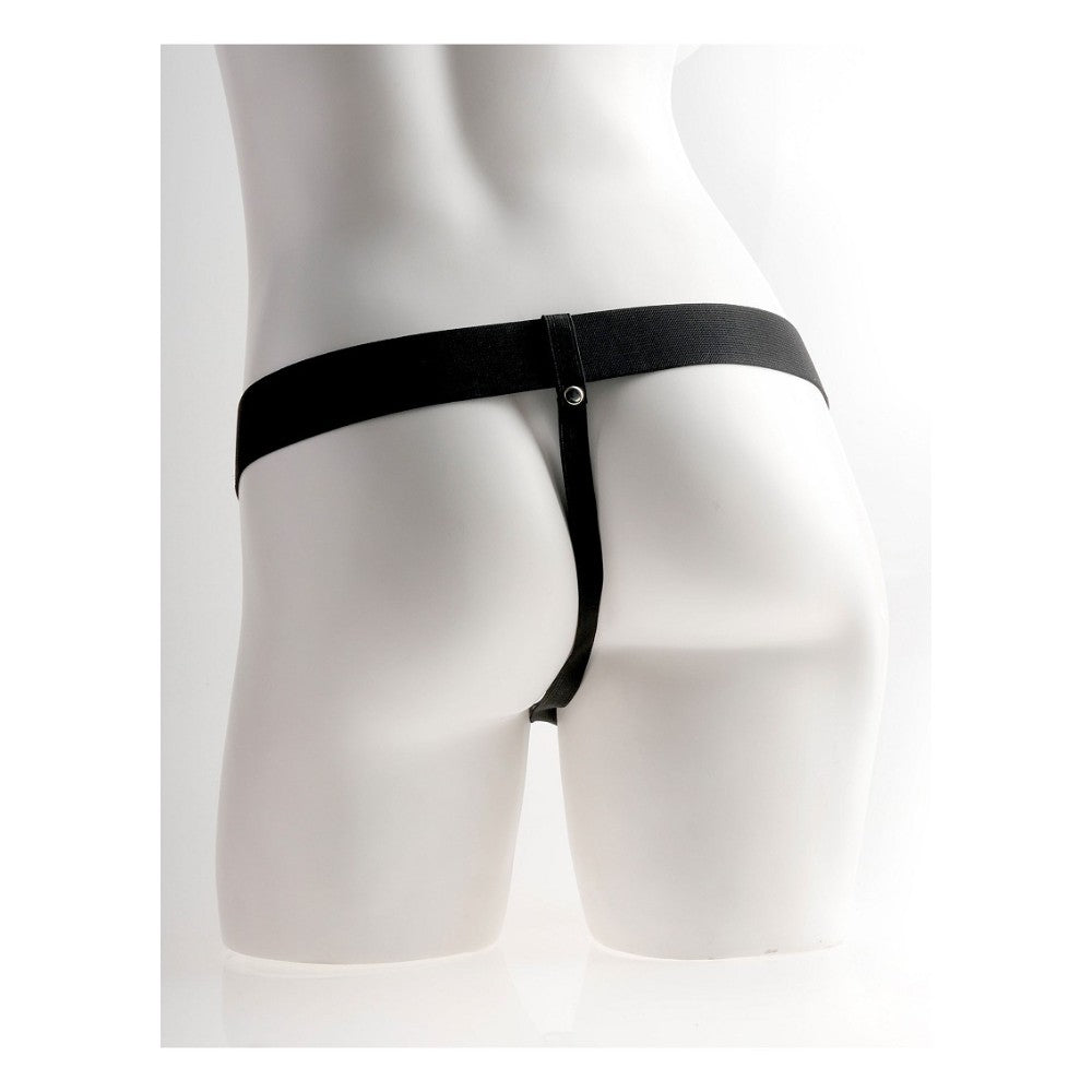 Strap On with Hollow Vibrating Dildo 17.8x5.3 cm - image 4