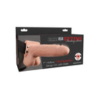Strap On with Hollow Vibrating Dildo 17.8x5.3 cm - image 6