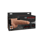 Strap On with Hollow Squirting Dildo 19 x 4.8 cm - image 2
