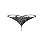 Daring Pearl beaded g-string BLACK - image 2