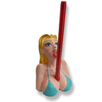 Boobs in Bra Pen Holder