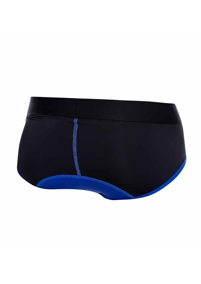 MaleBasics Neon Brief BLUE - image 8