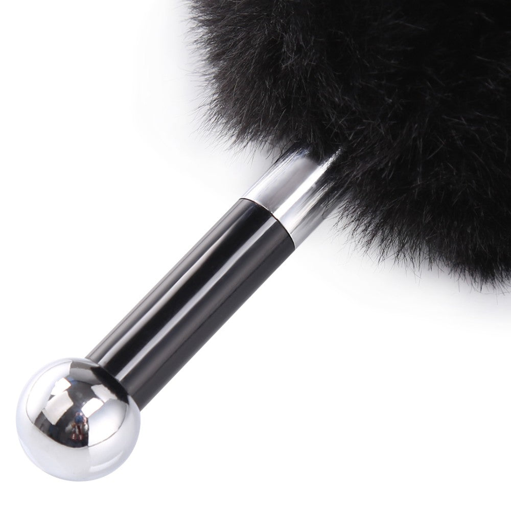 NAUGHTY TOYS Black Faux Fur with acrylic metal wand - image 4