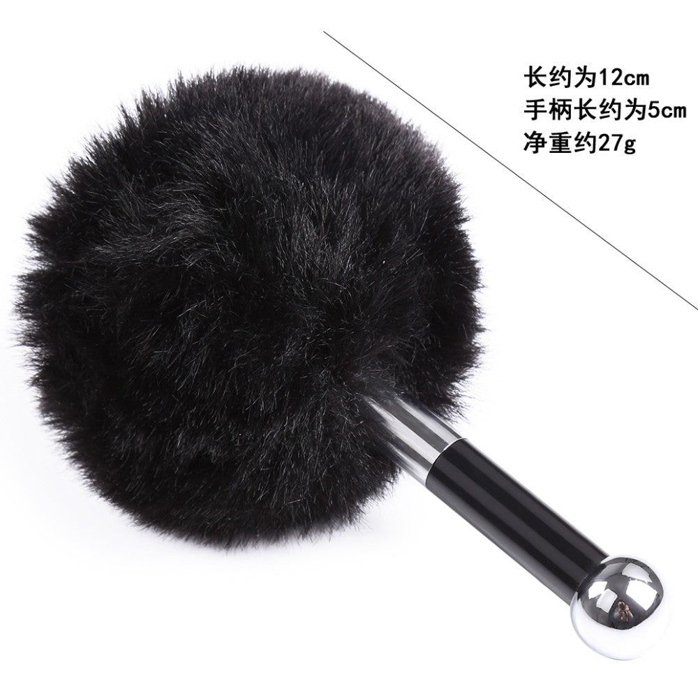NAUGHTY TOYS Black Faux Fur with acrylic metal wand - image 5