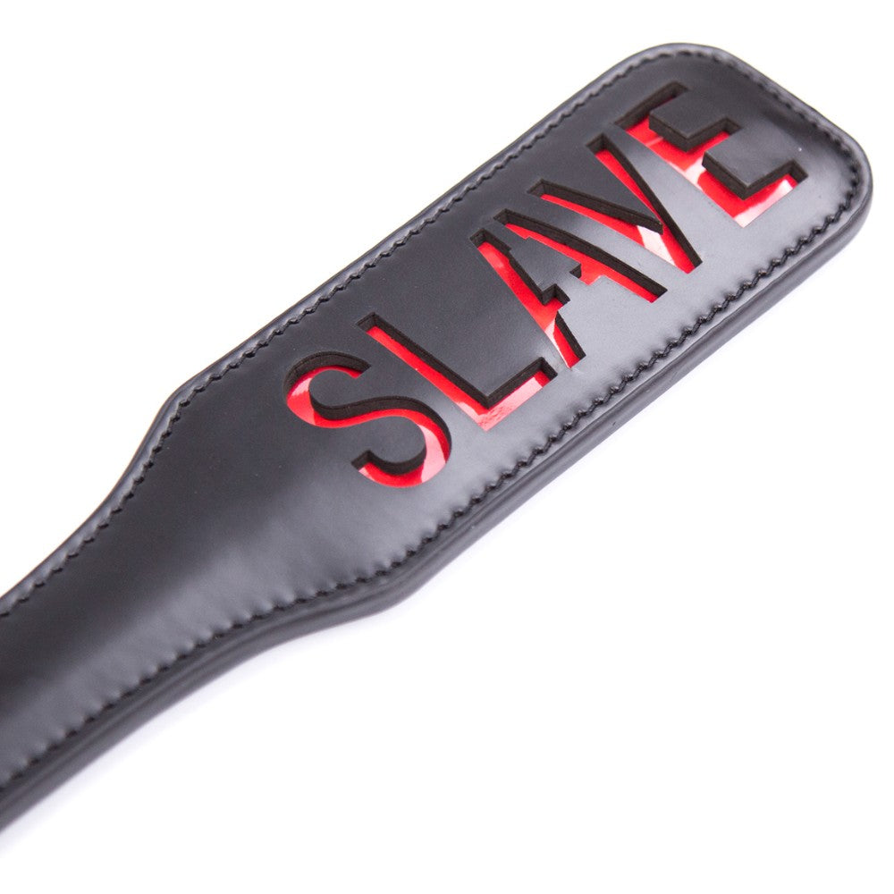 NAUGHTY TOYS SLAVE spanking leather Paddle 32 cm - image 3