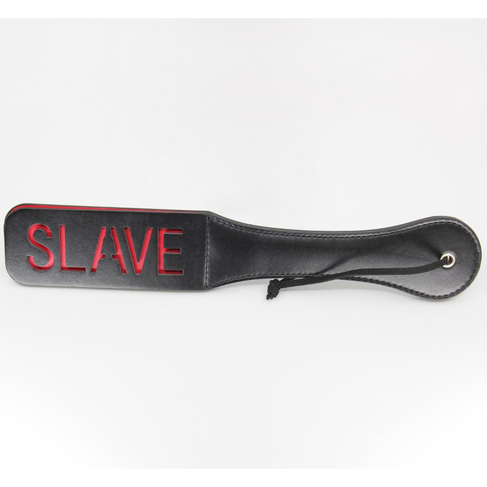 NAUGHTY TOYS SLAVE spanking leather Paddle 32 cm - image 5