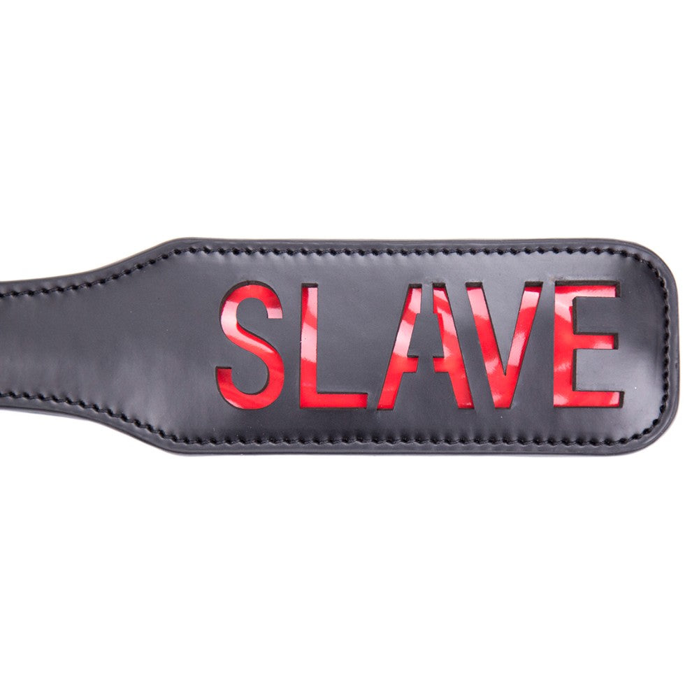 NAUGHTY TOYS SLAVE spanking leather Paddle 32 cm - image 6