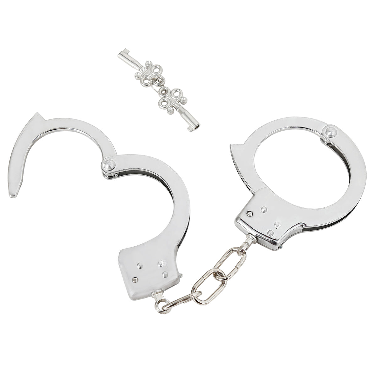NAUGHTY TOYS heavy steel Police cuffs 220 gr - image 2