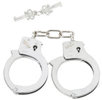 NAUGHTY TOYS heavy steel Police cuffs 220 gr