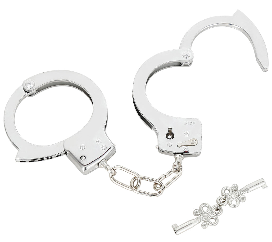 NAUGHTY TOYS heavy steel Police cuffs 220 gr - image 4