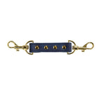 NAUGHTY TOYS BLUE GOLD leather corset cuffs restraints 2pcs set - image 7