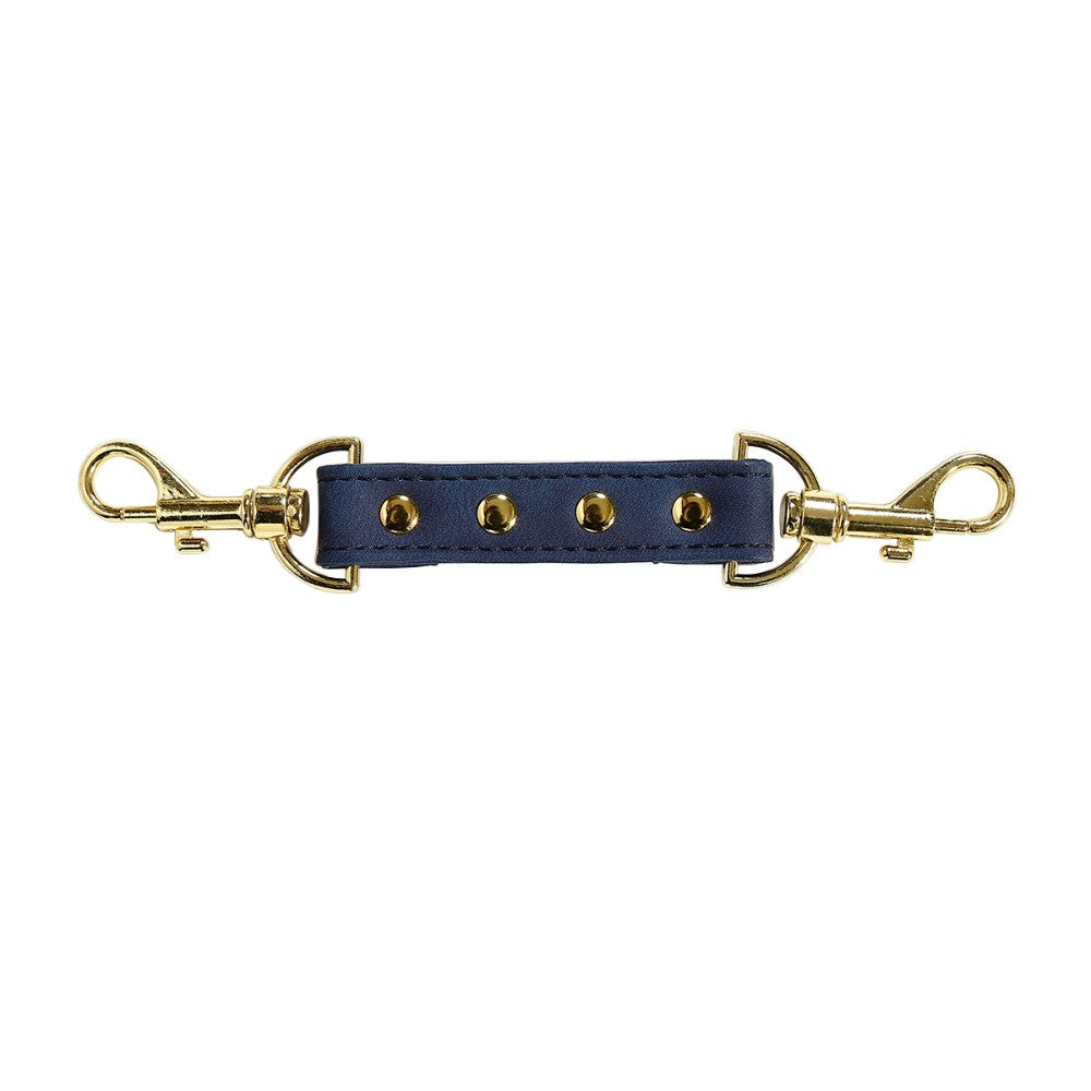 NAUGHTY TOYS BLUE GOLD leather corset cuffs restraints 2pcs set - image 7