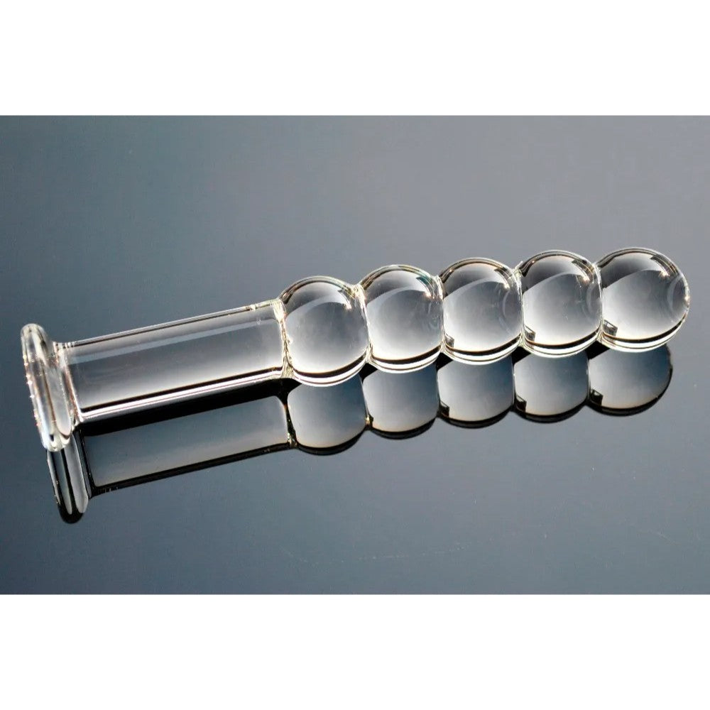 NAUGHTY TOYS Beaded Glass Anal plug 15 X 3 cm - image 8