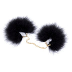 Naughty toys Feather Hand Cuffs with Gold chain - image 6